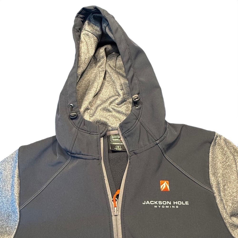 Outfitter Trading Co Jacket Jackson Hole Wyoming - Picture 11 of 16